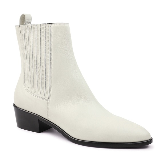 Bruno Magli CAMPO LEATHER CHELSEA BOOT - OFF-WHITE - Picture 1 of 5